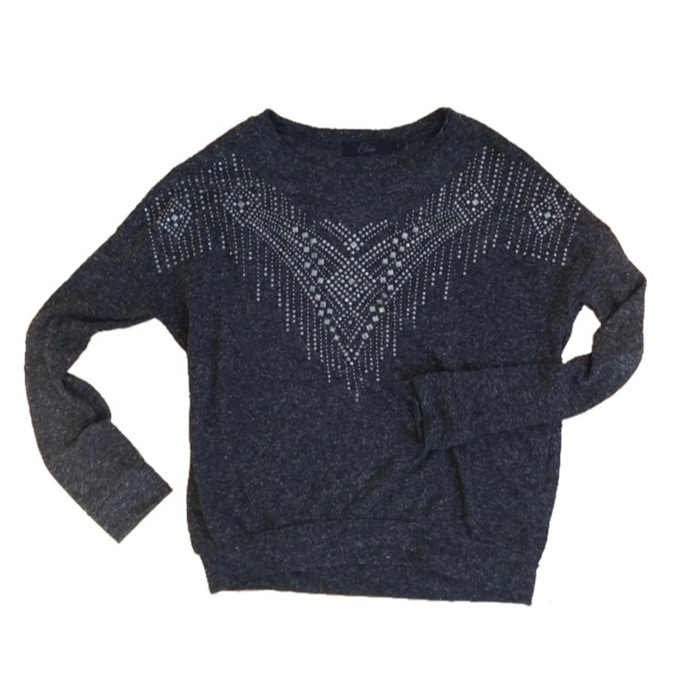 Casual Western/Tribal Crew Neck Sweater